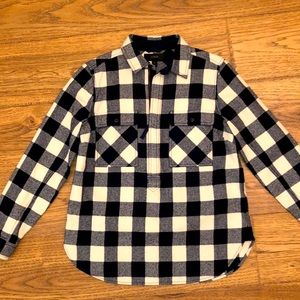 J. Crew Buffalo Check Shirt Jacket